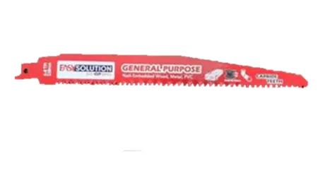 Bajonettsagblad Easysolution med carbide tenner 228mm 6-8 TPI.