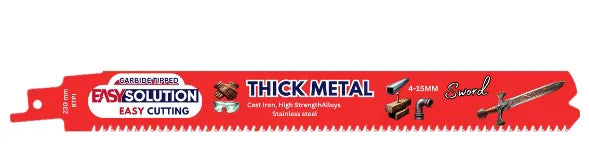 Bajonettsagblad Easysolution med carbide.