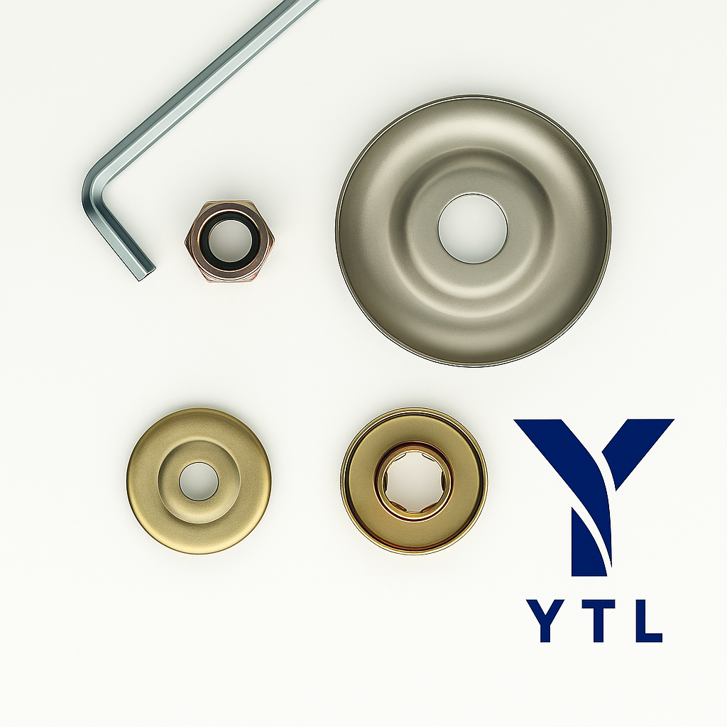 Monteringssett for stålbørster og nylonbørster til kantklipper