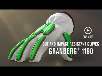 Impact-resistente og kuttbestandige hansker.(6 par)