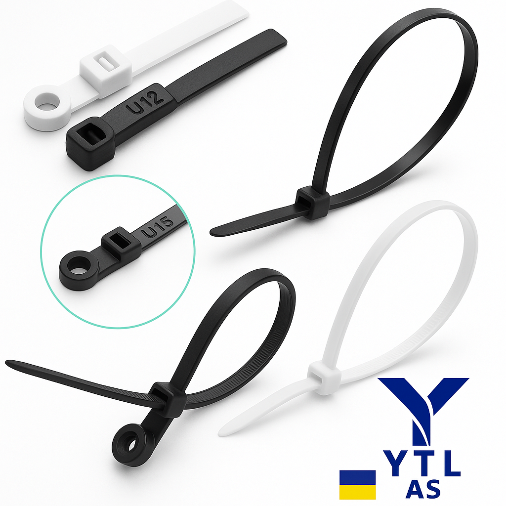 Kabelstrips – Flere størrelser og typer