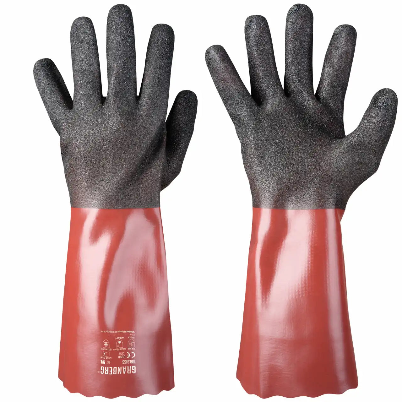 Granberg 8155 kjemikaliehansker PVC Type A 35 cm
