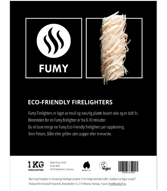 FUMY Eco-Friendly Firelighters.