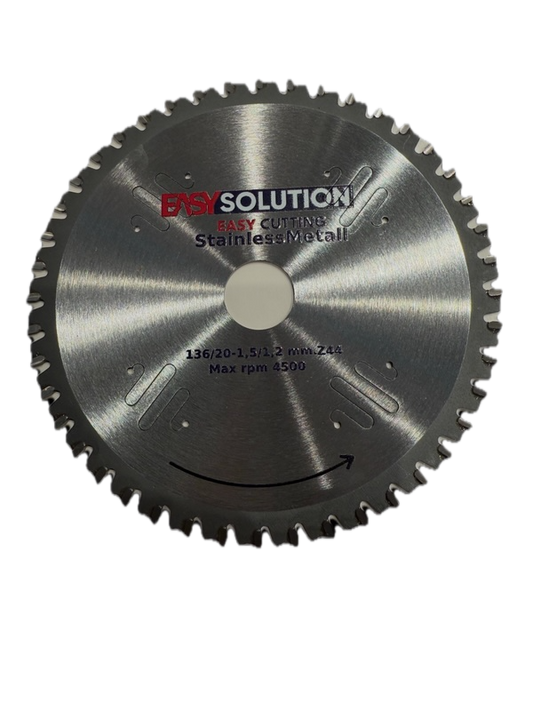 Sagblad for metall 136 mm Z44 med karbidtenner – EasySolution
