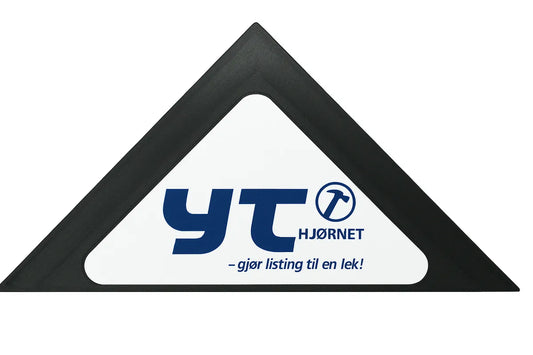 YT-hjørnet listemal – trekantet presisjonsverktøy for enkel merking og kutting av lister i hjørner