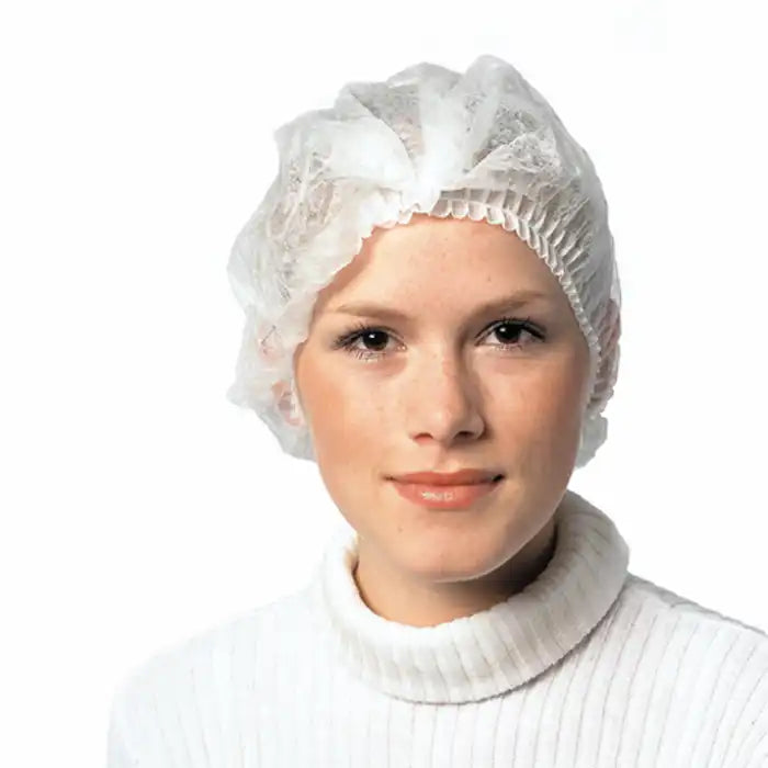 Granberg 0045 hygienelue hvit mob cap for matproduksjon 1000 stk