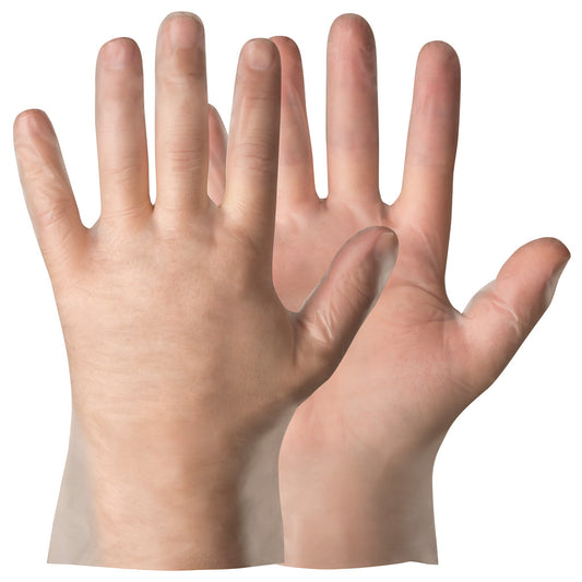 Granberg 0092 engangshansker i TEP – klar, pudderfri og matgodkjent