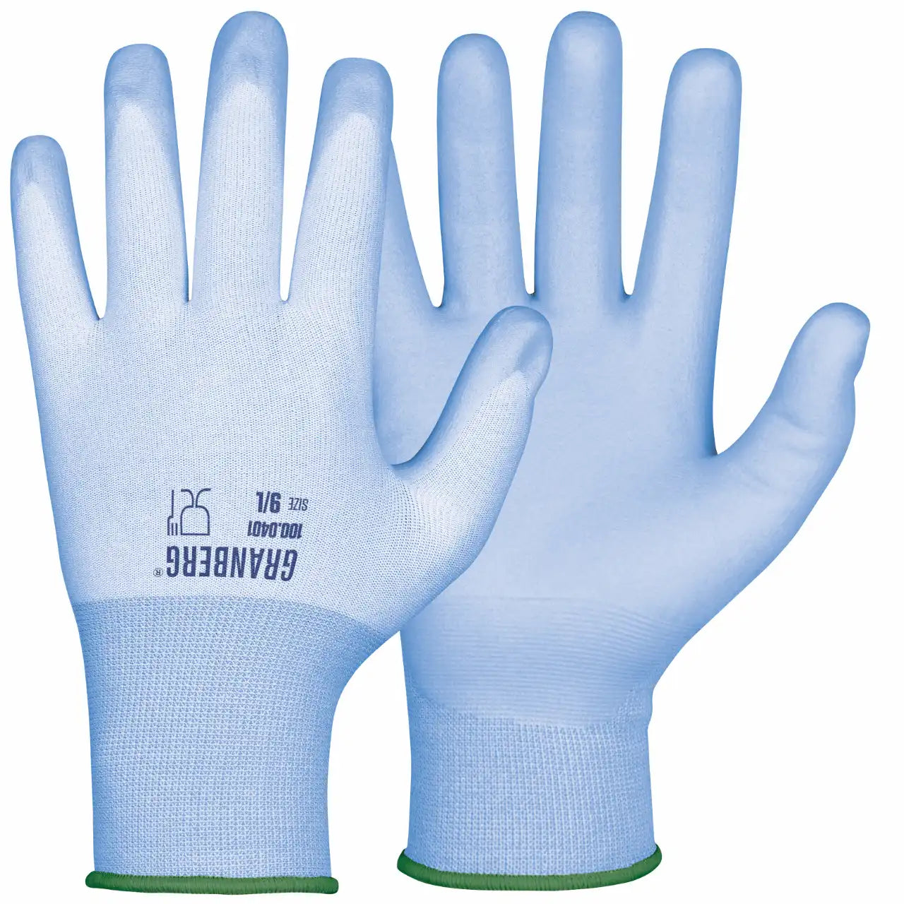 Granberg 0401 matgodkjente arbeidshansker med PU-/nitrilbelegg for næringsmiddelindustrien