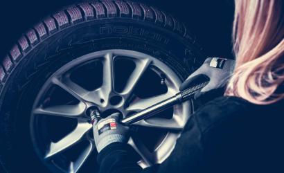 Granberg 0933 hansker ved dekk- og hjularbeid på bilverksted