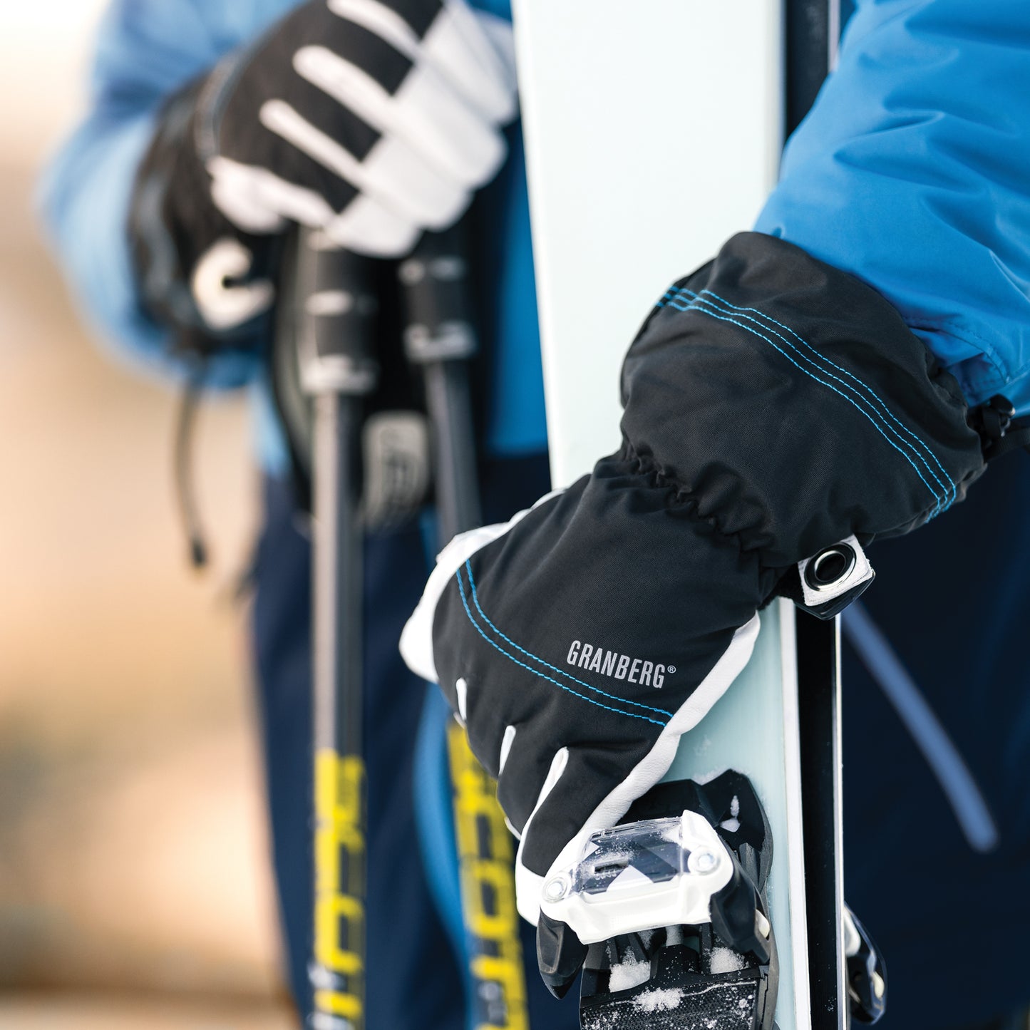 Granberg 4270 skihansker – sikkert grep om ski i bakken