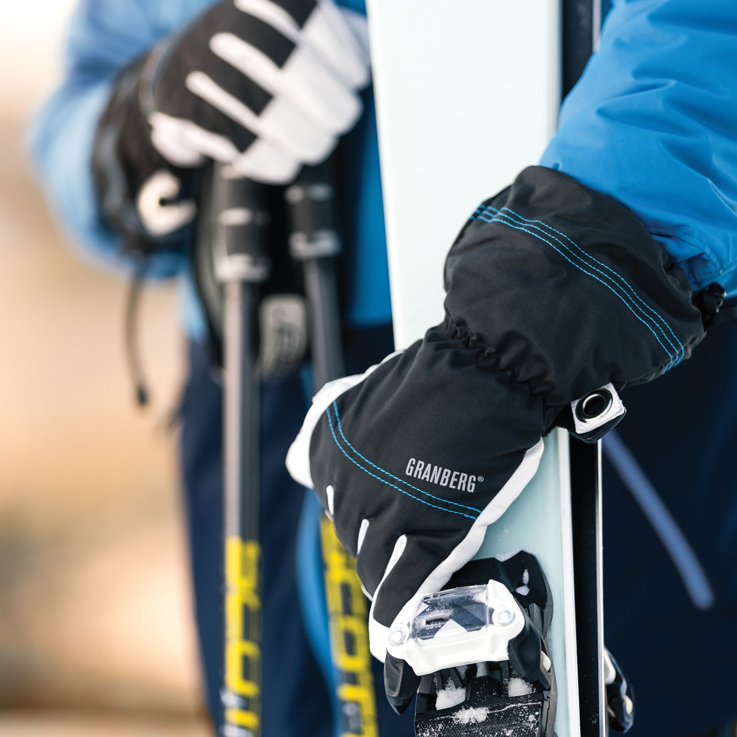 Granberg 4270 skihansker – sikkert grep om ski i bakken