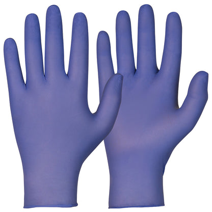 Granberg 621 Soft Nitrile engangshansker i indigo – akseleratorfri, pudderfri, medisinsk og matgodkjent