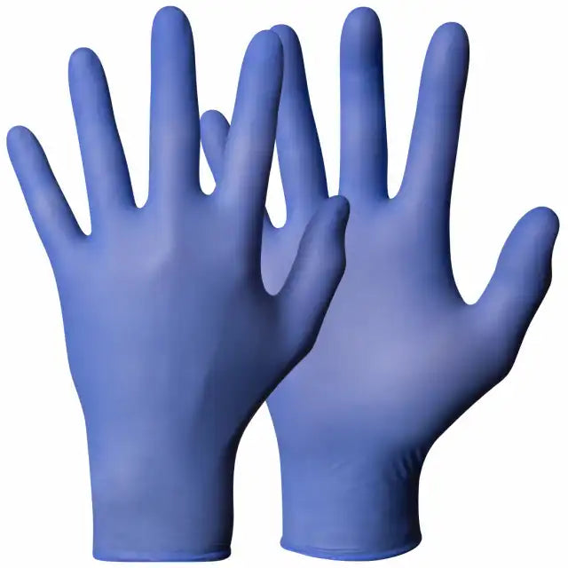 Granberg 624 engangshansker i indigo Soft Nitrile – pudderfri og lateksfri, matgodkjent
