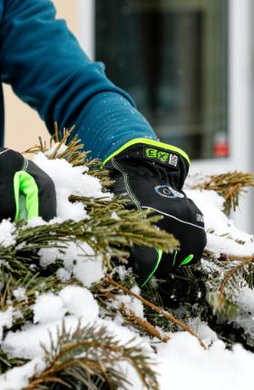 Vinterhansker for utendørs arbeid i snø med godt grep