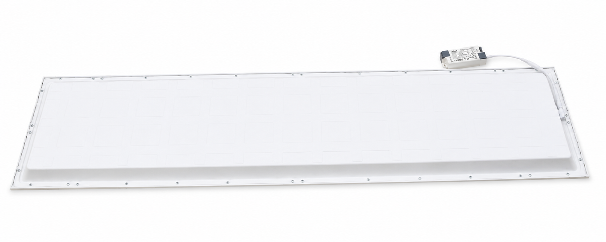 LED panel 300×1200 34W med Lifud LED-driver vist fra forsiden