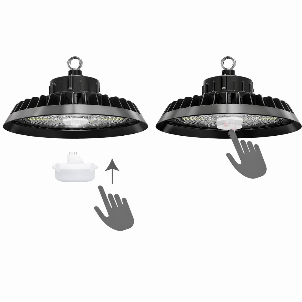 Hvordan montere PIR sensor på UFO highbay LED – enkel installasjon steg for steg