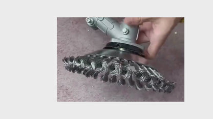 Stålbørste for Kantklipper og Ryddesag – Fjerner Ugress og Mose Raskt | YTL AS