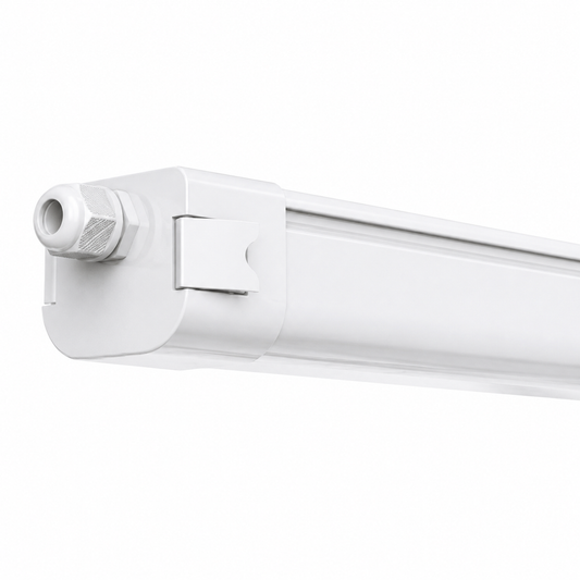 Triproof LED armatur IP65 med microwave sensor for industri, lager og næringsbygg
