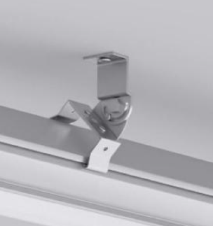 Veggbrakett til Quattro LED-lysarmatur – justerbart veggfeste i metall